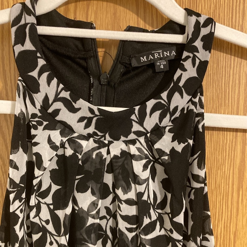 Sold Marina Sleeveless Floral Print Halter Neck Chiffon Midi Dress New - Picture 4 of 6